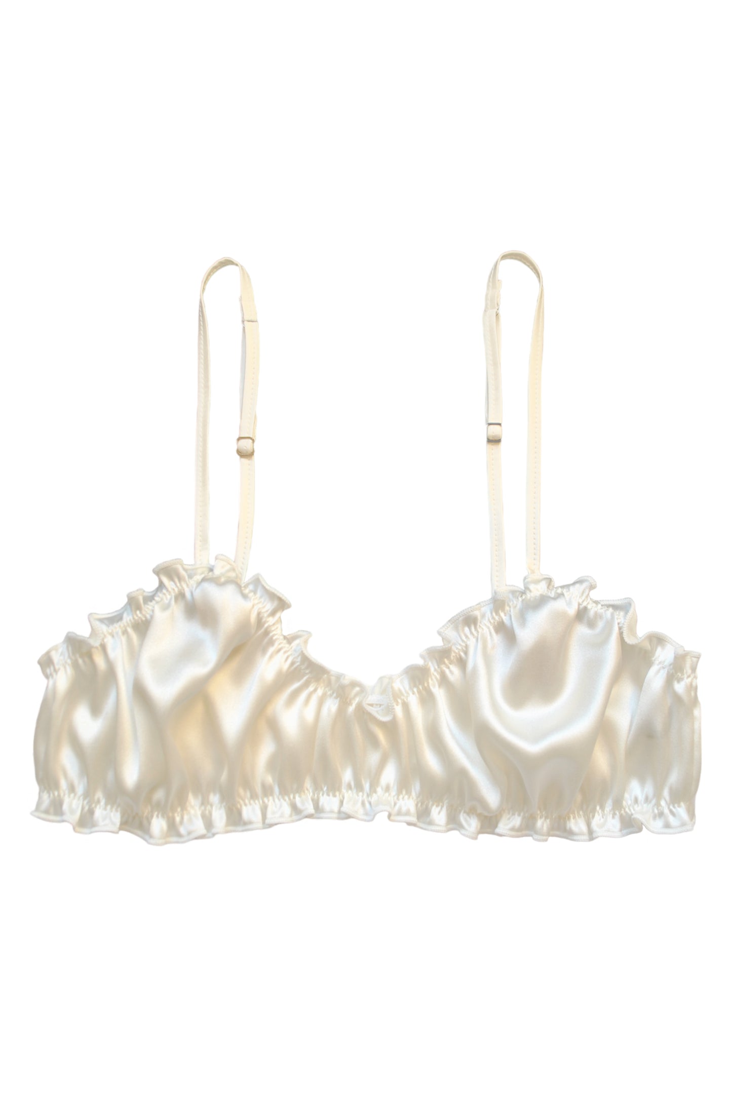 Lattemiele Silk Frilled Bra