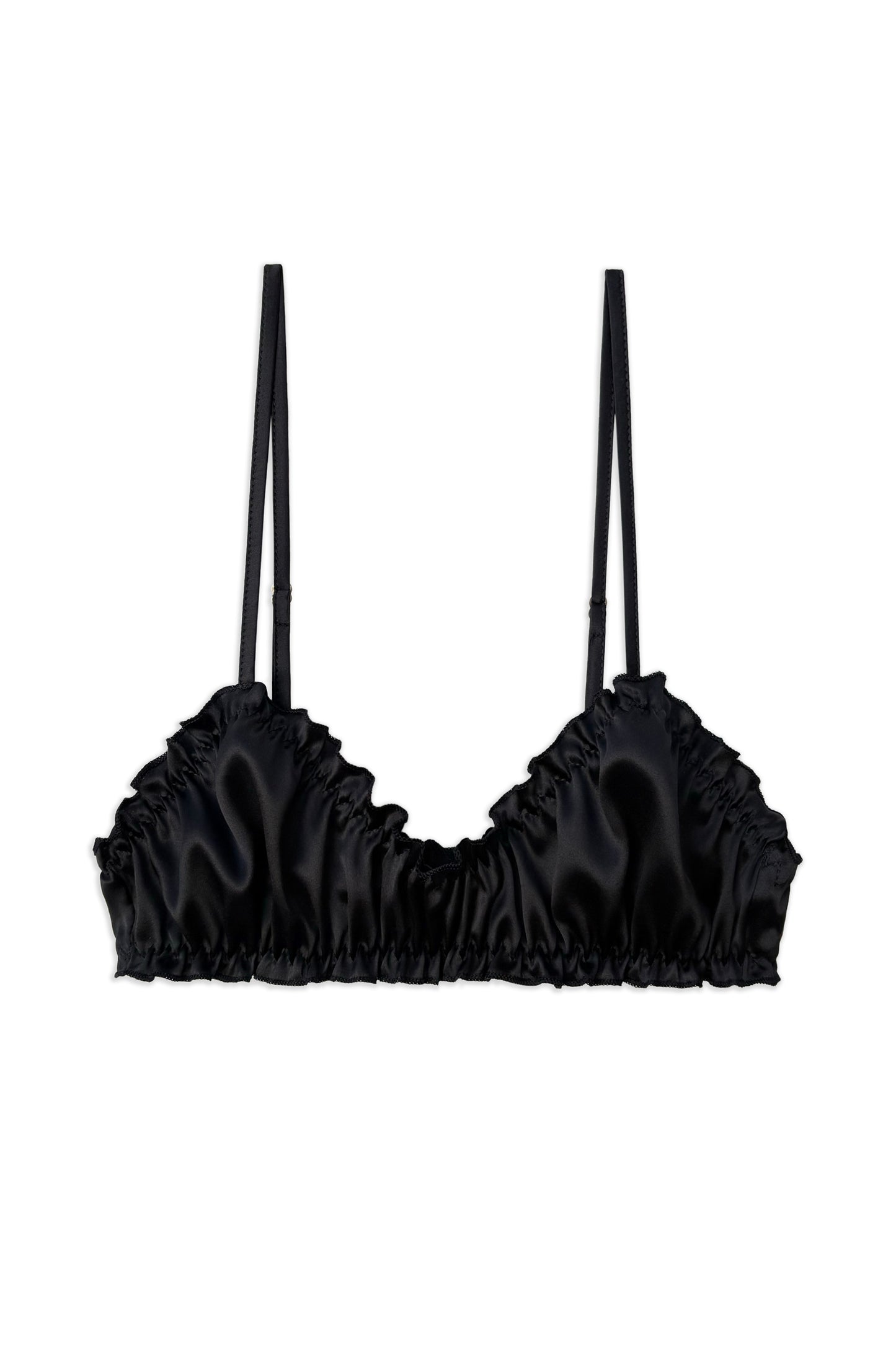 Eclissi Silk Frilled Bra