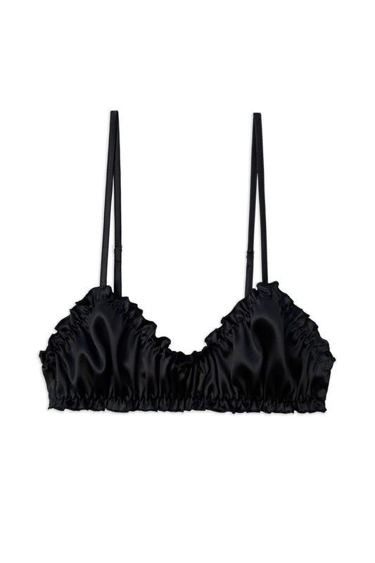 Eclissi Silk Frilled Bra