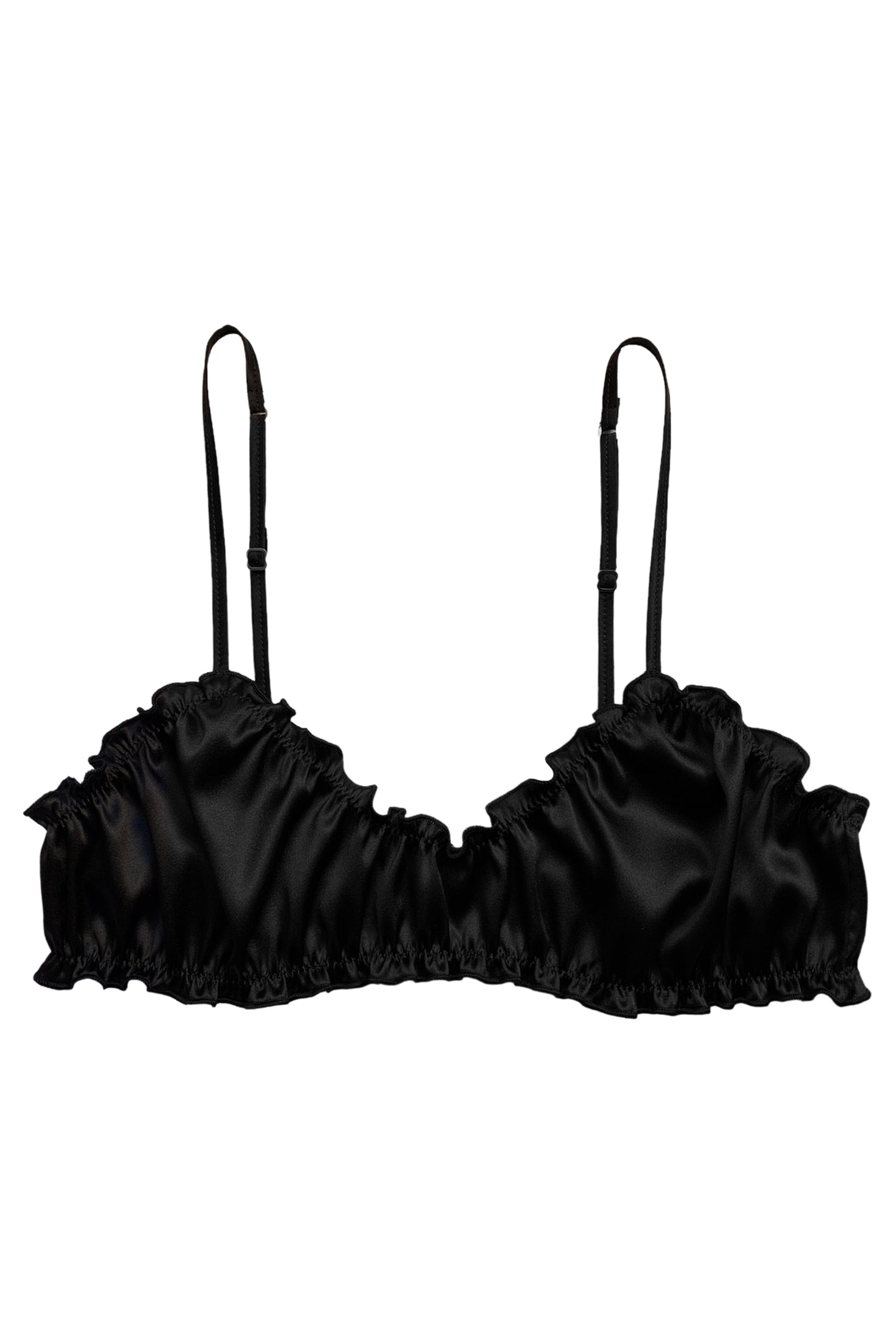 Eclissi Silk Frilled Bra