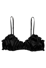 Load image into Gallery viewer, Eclissi — Silk Frilled Bra
