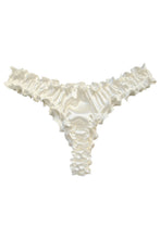 Load image into Gallery viewer, Lattemiele — Silk Frilled Thong
