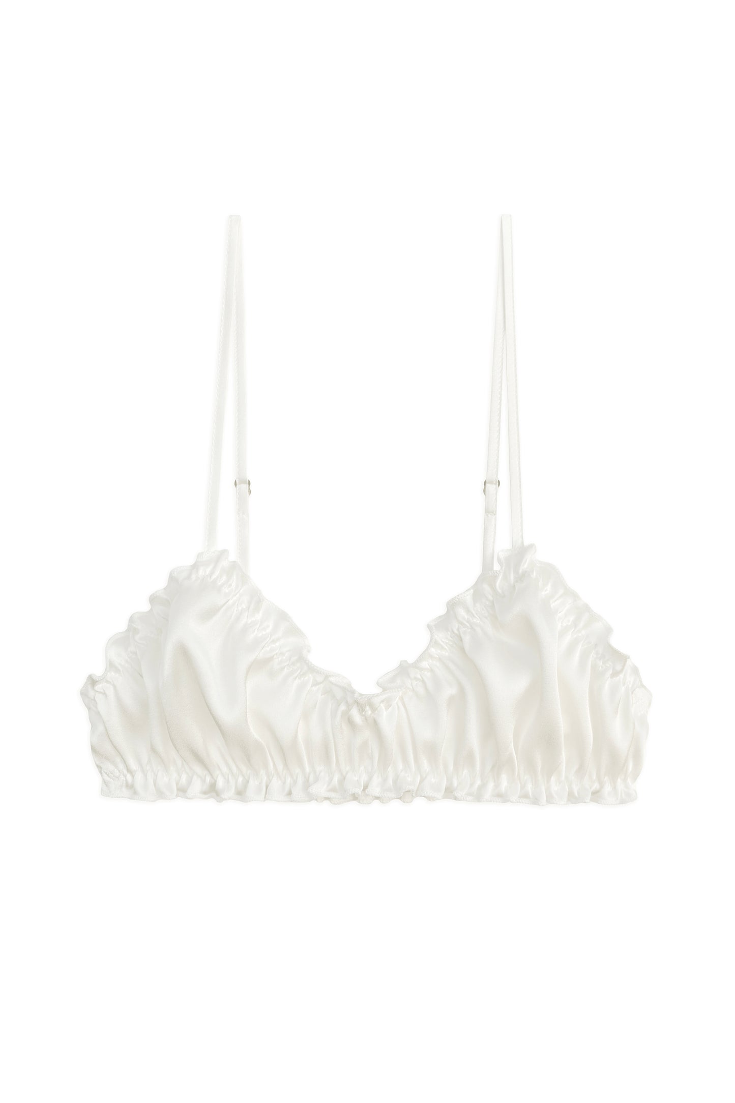 Lattemiele Silk Frilled Bra
