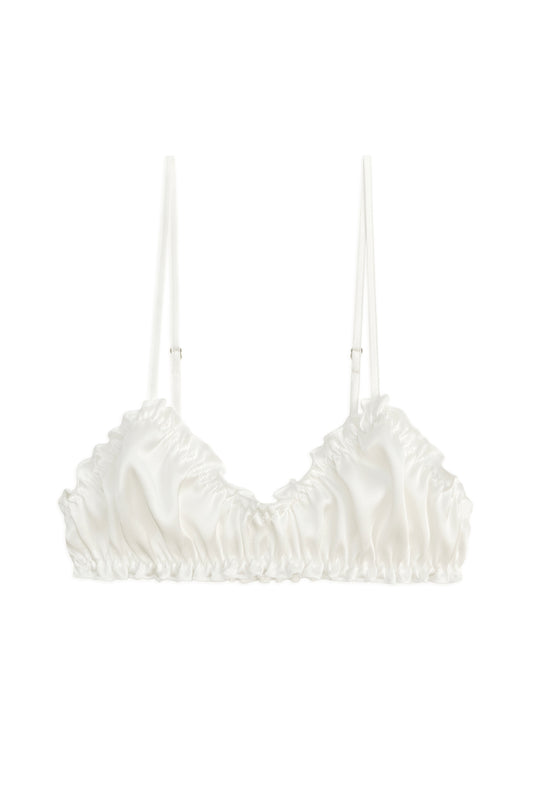 Lattemiele Silk Frilled Bra