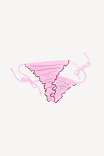 Load image into Gallery viewer, Rosa – Frilled Side-Tie Bikini Thong
