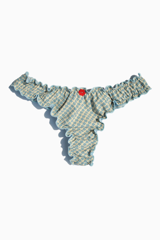 Primavera Frilled Bikini Thong